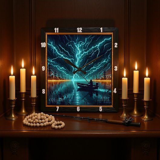 Elektrisch Gevist Vierkante Klok