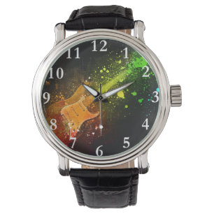 Elektrisch gitaarhorloge horloge