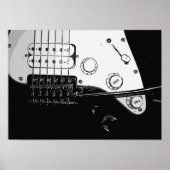 Elektrisch gitaarPoster Poster (Voorkant)