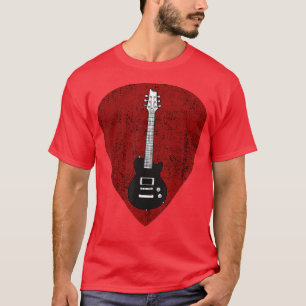 Elektrisch gitarist String Instrument M T-shirt