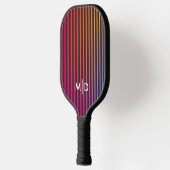 Elektrisch gradiëntmonogram pickleball paddle (Links)