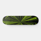 Elektrisch groen - Gepersonaliseerd Skateboard (Horizontaal)