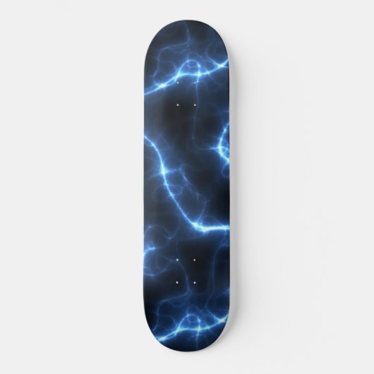 Elektrisch Huidig blauw patroon Skateboard (Voorkant)