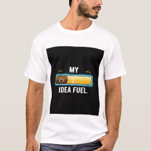 Elektrisch Ingenieur Koffie Idee Brandstof Cadeau T-shirt