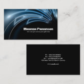 elektrisch ontwerp, modern visitekaartje (Voorkant / Achterkant)