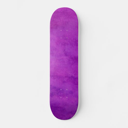 Elektrisch paars skateboarddek skateboard (Voorkant)