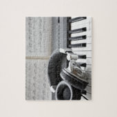 Elektrisch pianotoetsenbord legpuzzel (Verticaal)