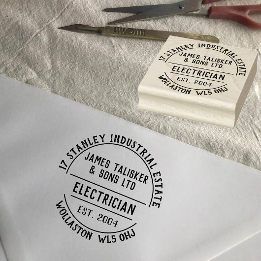 Elektrisch Rubberstempel Rubberstempel