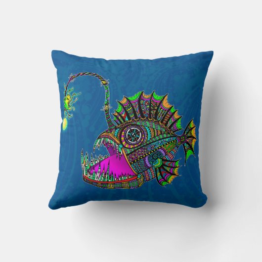 Elektrisch Sierkussen van zeevis (Achterkant)