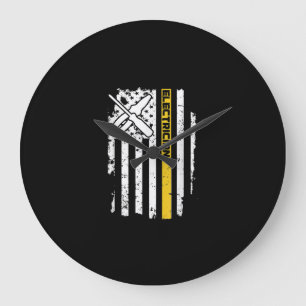 Elektrisch specialist VS vlag Amerikaanse elektron Grote Klok