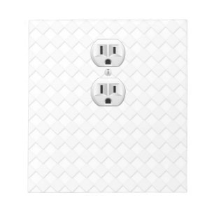 Elektrisch Stopcontact Leuk Aangepast Notitieblok