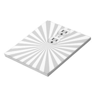 Elektrisch stopcontact leuk om aan te passen! notitieblok