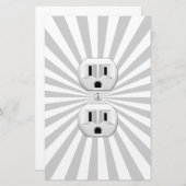 Elektrisch stopventiel past dit aan! briefpapier (Voorkant / Achterkant)