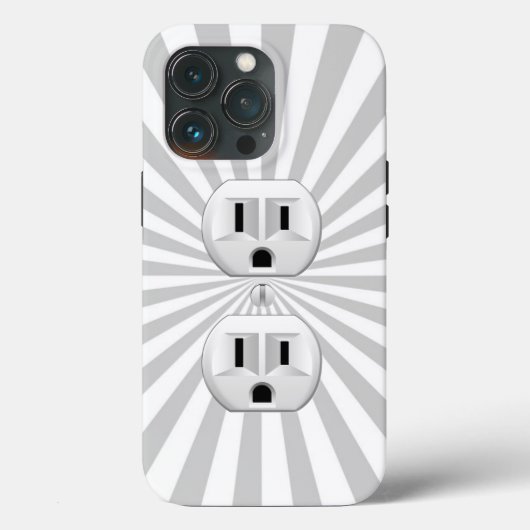 Elektrisch stopventiel past dit aan! Case-Mate iPhone case (Achterkant)