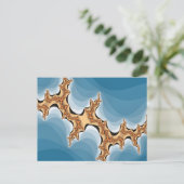 ELEKTRISCH STORM BRIEFKAART (Staand voorkant)