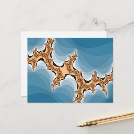 ELEKTRISCH STORM BRIEFKAART (Voorkant / Achterkant in situ)