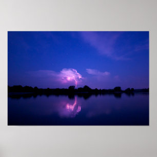 Elektrisch Storm Poster