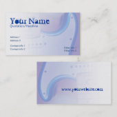 Elektrisch-telisch Visitekaartje (Voorkant / Achterkant)