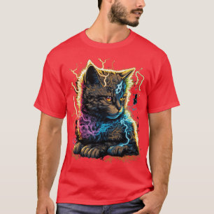 Elektrisch verwarmingsvermogen Ontwerp1 T-shirt