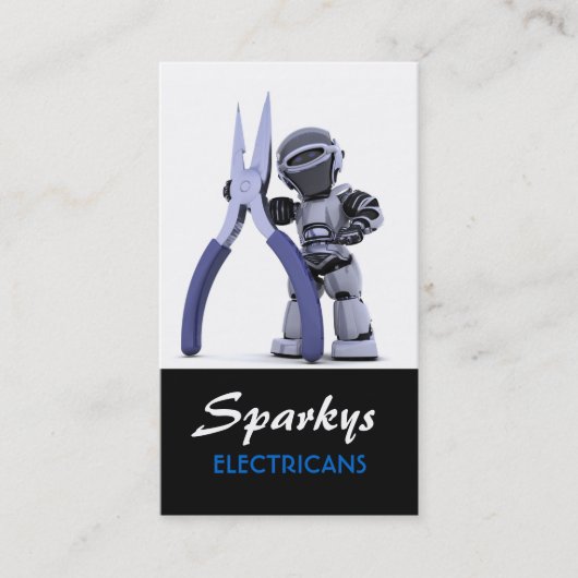Elektrisch Visitekaartje (Voorkant)