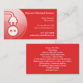 Elektrisch Visitekaartje (Voorkant / Achterkant)