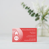 Elektrisch Visitekaartje (Staand voorkant)