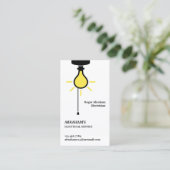 Elektrisch Visitekaartje (Staand voorkant)