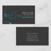 Elektrisch Visitekaartje voor de bouw (Voorkant / Achterkant)