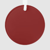 Elektrisch voertuig SUV Rode Hand getrokken Schets Ornament (achterkant)