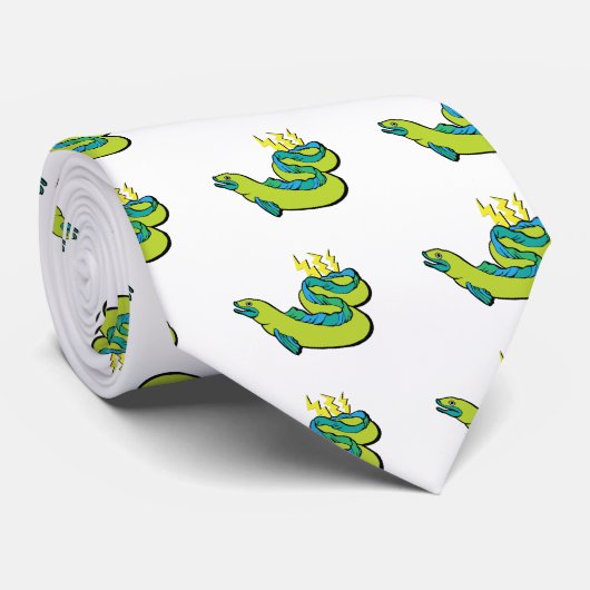 Elektrische aal stropdas (Opgerold)