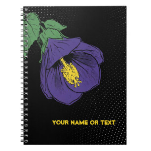 Elektrische Abutilon 'Violetta': De Bedrieger Notitieboek
