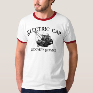 Elektrische auto herstel T-shirt