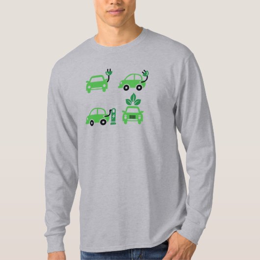 Elektrische auto t-shirt (Voorkant)