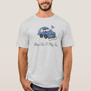 Elektrische auto - waar steek ik hem in? t-shirt
