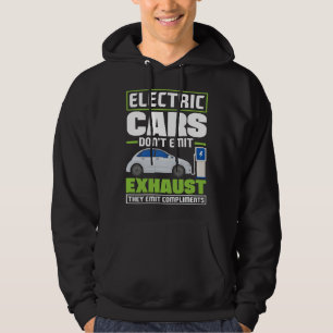 Elektrische auto's geven complimenten aan Battery  Hoodie