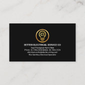 Elektrische bedrading Home Circuit Visitekaartje (Achterkant)