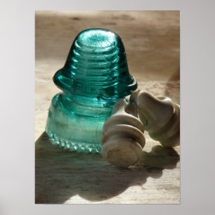  elektrische benodigdheden van glas poster