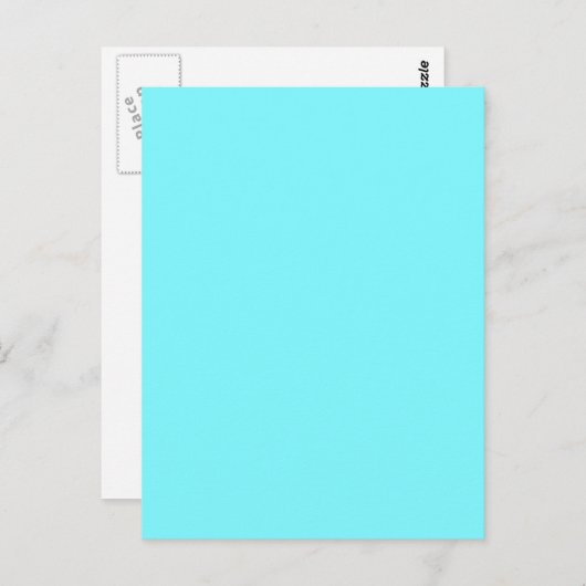 elektrische blauwe achtergrond briefkaart (Voorkant / Achterkant)