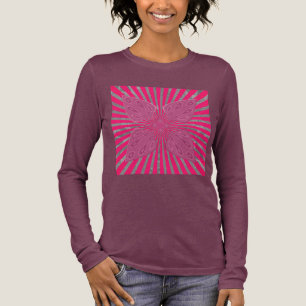 Elektrische Bloeiende Vleugels: Levendig, Scherp & Tri-Blend Shirt
