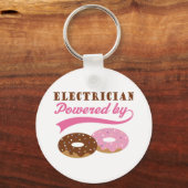 Elektrische cadeaus (Donuts) Sleutelhanger (Voorkant)