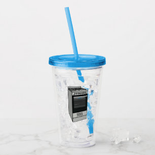 Elektrische cartoon acryl drinkbeker