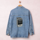Elektrische cartoon denim jacket (Hangar)