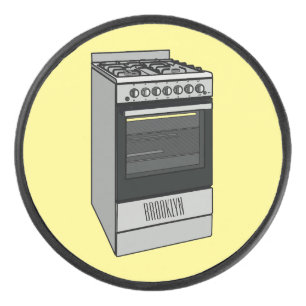 Elektrische cartoon hockey puck