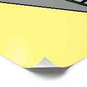 Elektrische cartoon perfect poster (Hoek)