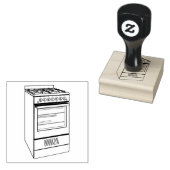 Elektrische cartoon 	rubberstempel (Gestempeld)