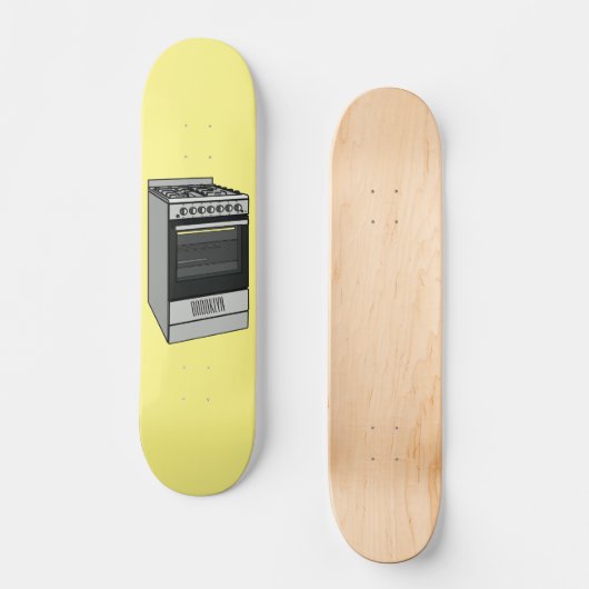 Elektrische cartoon skateboard (Voorkant)