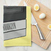 Elektrische cartoon theedoek (Quarter Fold)