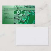 Elektrische circuits - Technicus Visitekaartje (Voorkant / Achterkant)
