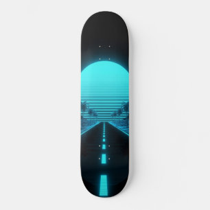 Elektrische Cruise Synthwave Skateboard