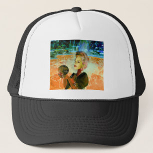 Elektrische cyborg trucker pet